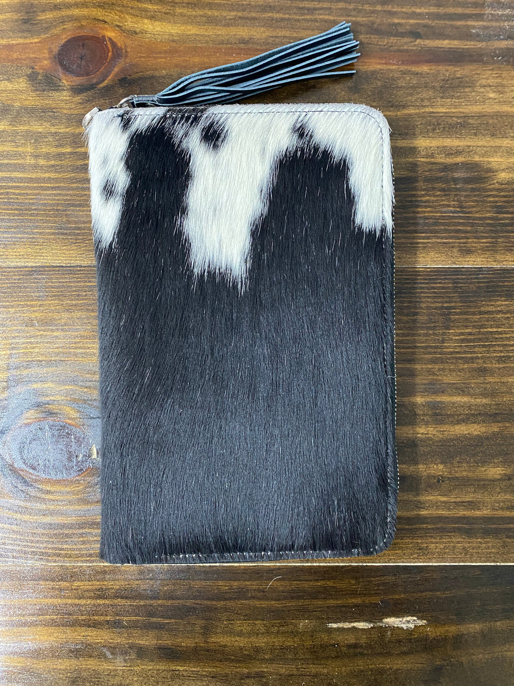 Black and White Oversized Wallet