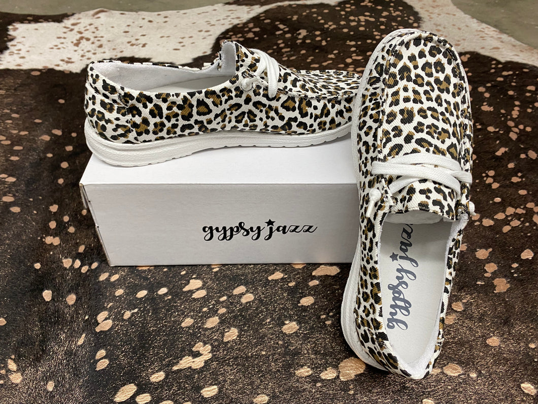 Cheetah Gypsy Jazz Shoes