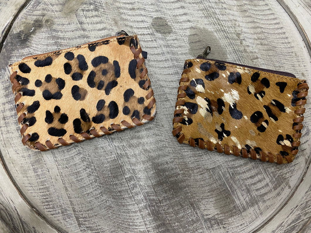 Leopard coin purse